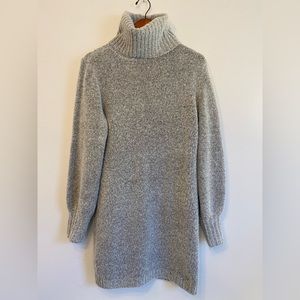 Gray Guess sweater dress
